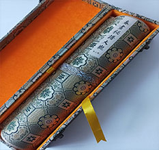 确山书画装裱案例